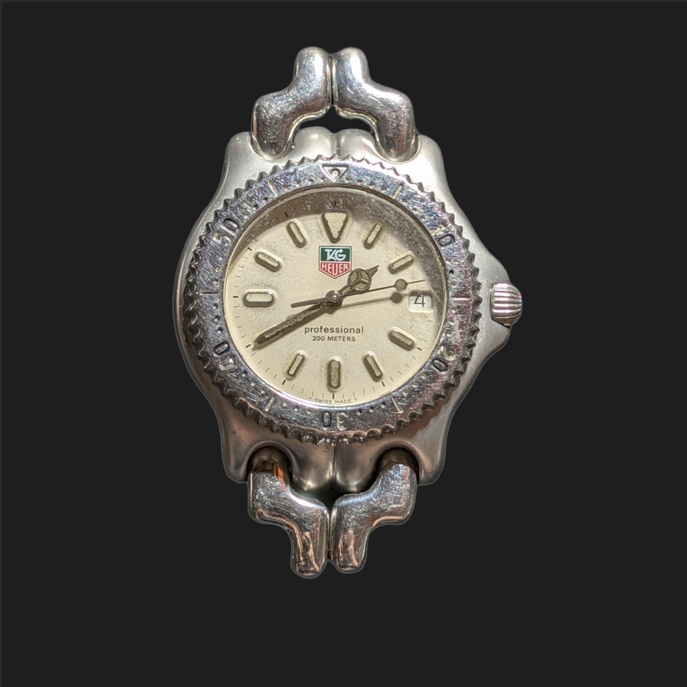TAG HEUER PROFESSIONAL 200m STAINLESS STEEL S 99.006 E SWISS QUARTZ WRISTWATCH